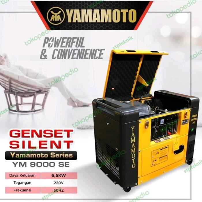Yamamoto Genset Silent Solar 6 KW 1 Phase Tembaga