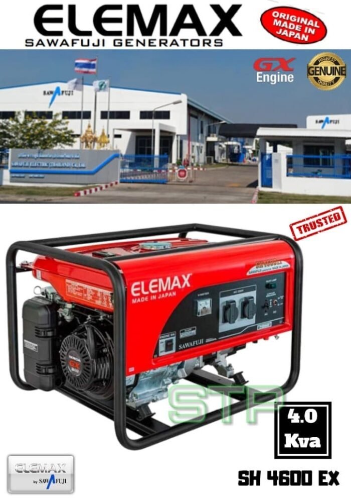 Elemax Honda Genset SH 4600 EX