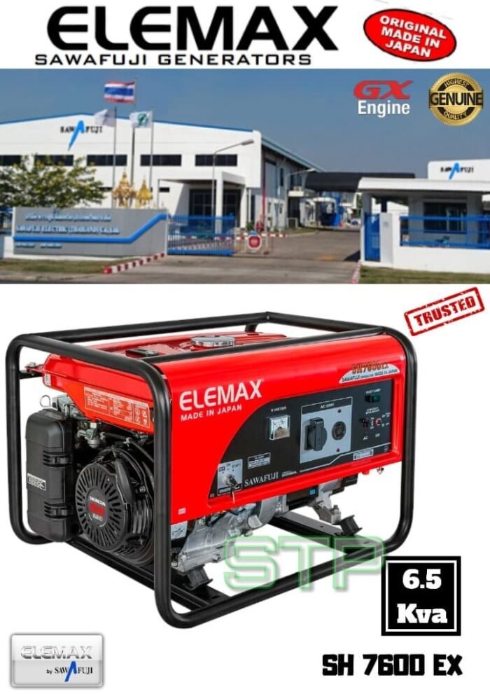 Elemax Honda Genset SH 7600 EX