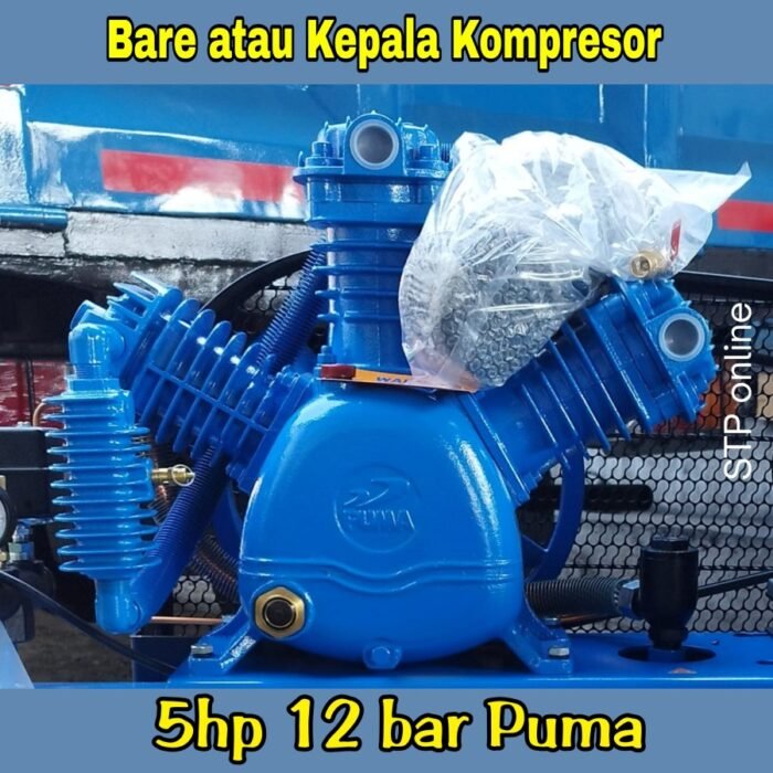 PUMA BARE / KEPALA KOMPRESOR 5HP 12 BAR