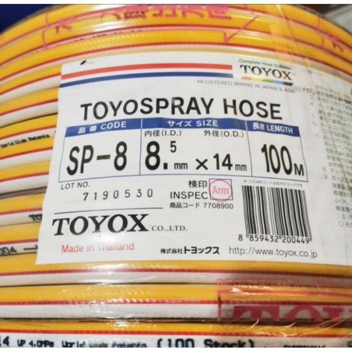 TOYOX THAILAND SELANG ANGIN KOMPRESOR 8,5mm x 14mm 5/16"